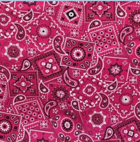 Pink Bandana